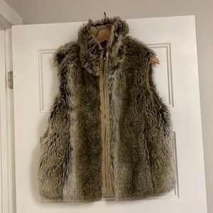 Faux Fur Vest, Double-Sided - Weatherproof Garment Company